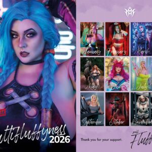 NEW - Calendar 2026 - Cosplay A3